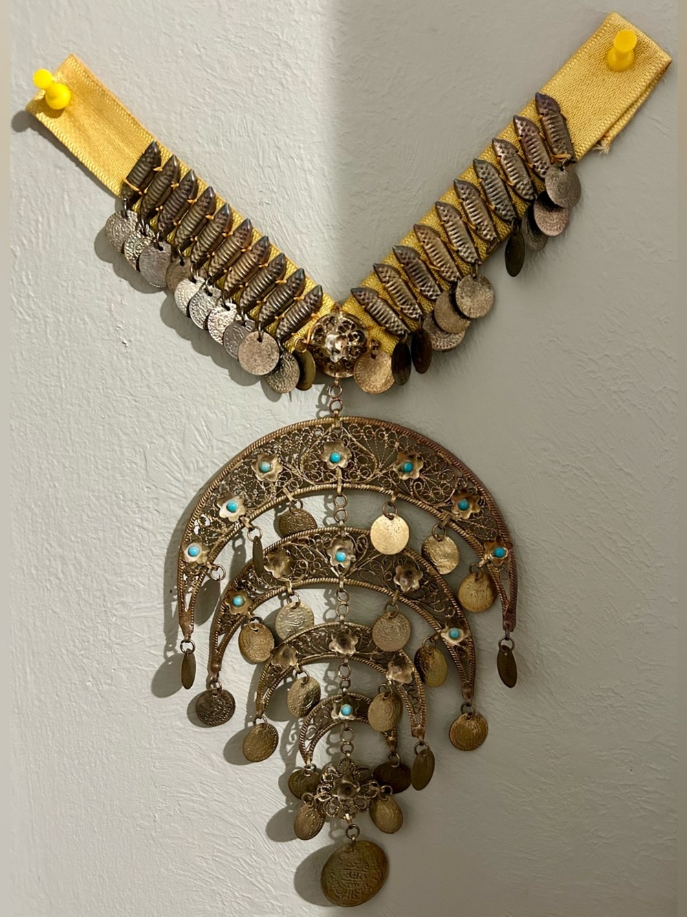 Ghawazee Kerdan Half Moon Necklace